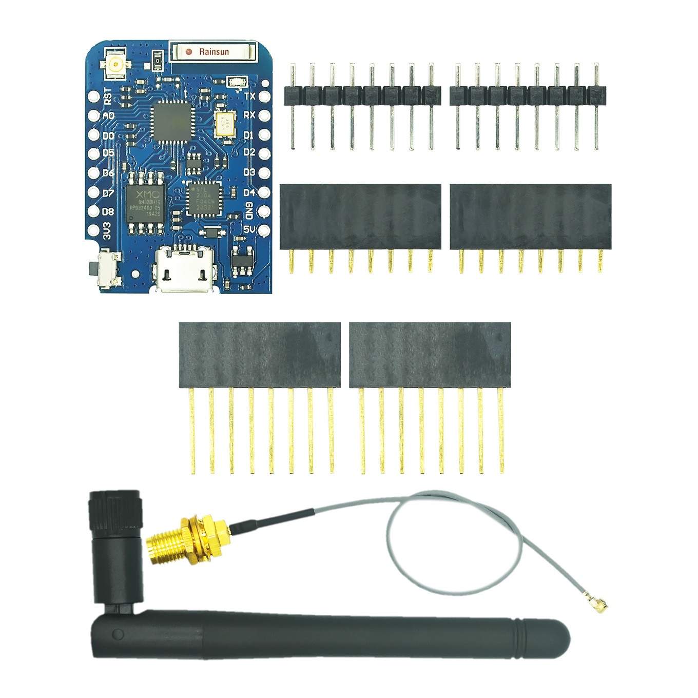 Wemos D1 Mini - Wemos D1มินิโปร4ม. 16ม. ไบต์ขั้วต่อเสาอากาศภายนอกแบบไบต์ ESP8266โหนด ESP-8266EX