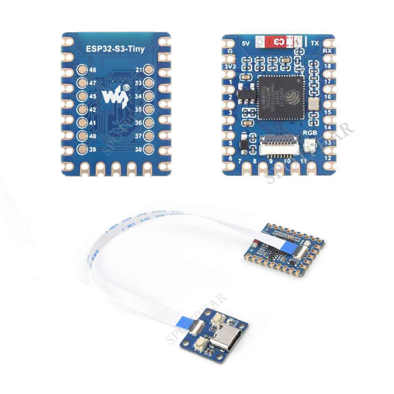 Doit Esp32 - ESP32 S3 Tiny Mini ESP32-S3FH4R2 บอร์ดขนาดเล็กพร้อมพอร์ต