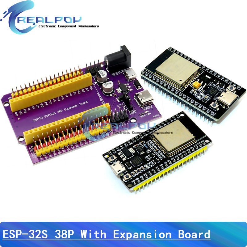 Olimex Esp32 - ESPWROOM32 บอร์ดพัฒนา TYPE-C/MICRO USB CP2102 WiFi