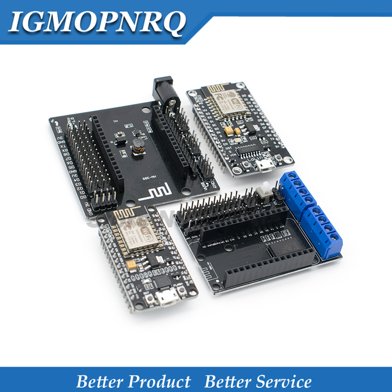 Nodemcu 32S - CH340G ESP8266 NodeMcu V3ขั้วต่อโมดูลไร้สาย Wi-Fi บอร์ดพัฒนา