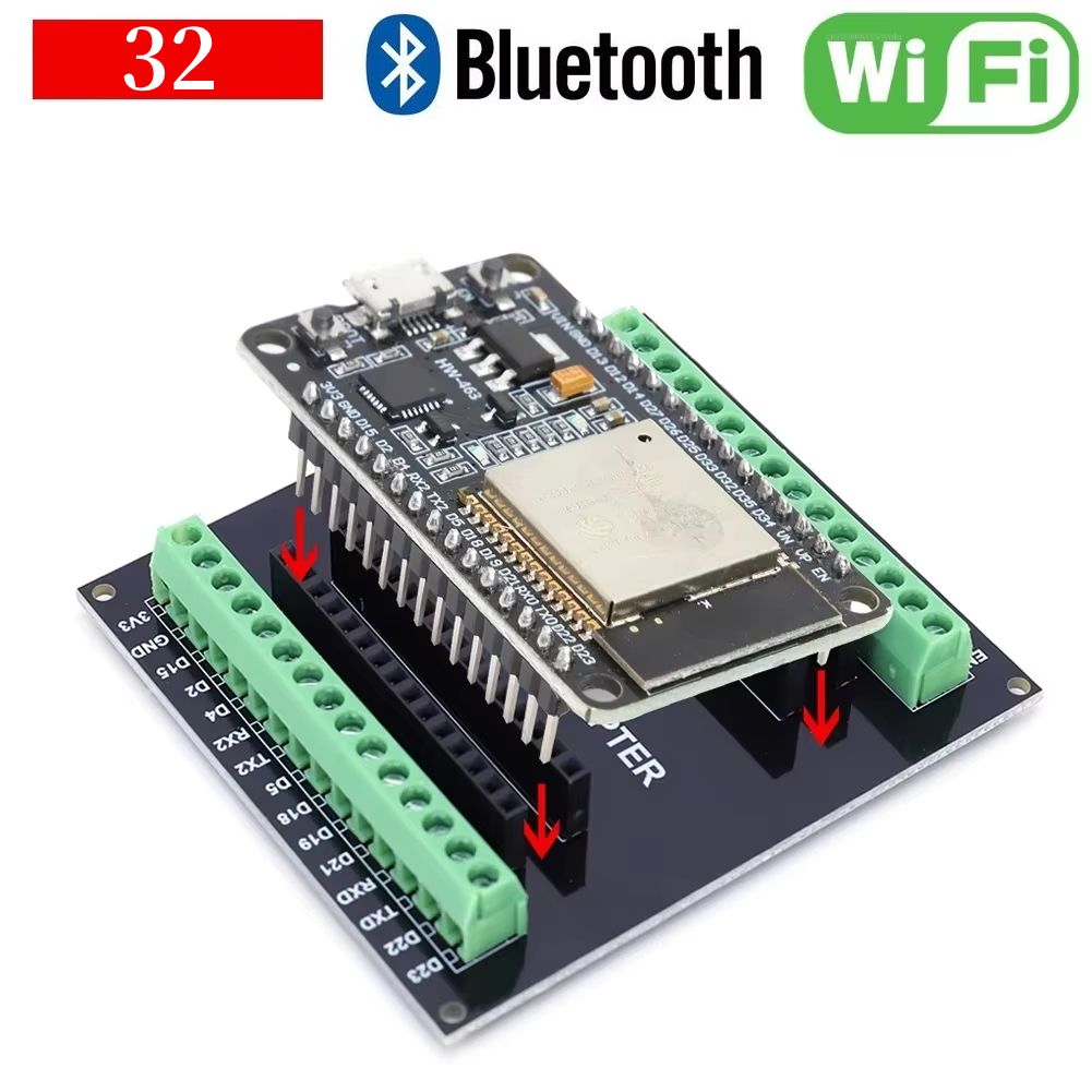 Nodemcuv2 - 32S บอร์ดขยาย CP2102 NodeMCU-32S Lua 30