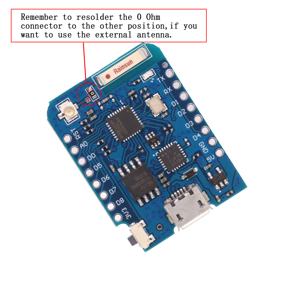 WeMos D1 Mini Pro V3.0 NodeMcu - Wemos D1 Mini บทวิจารณ์และราคา