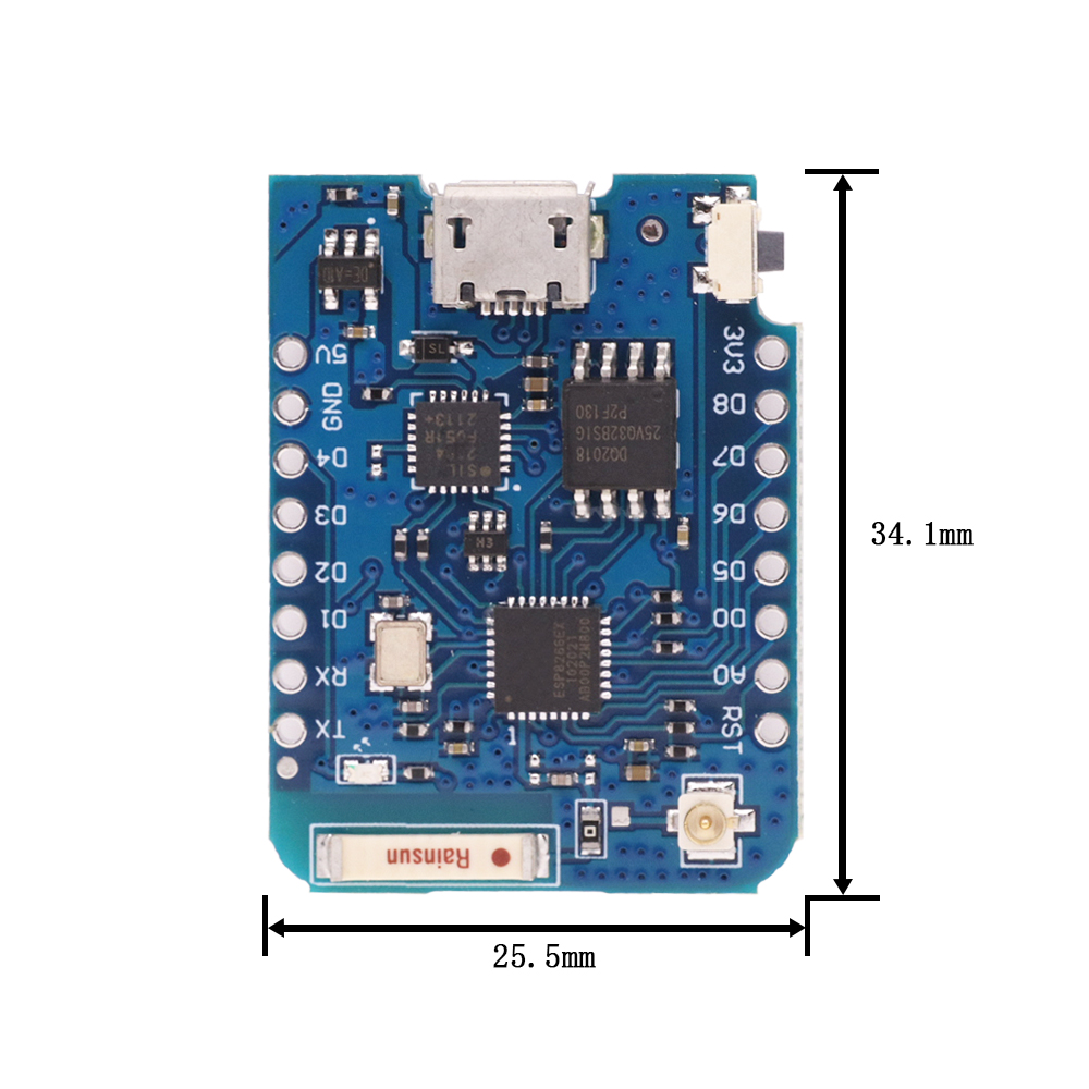 WeMos D1 Mini Pro V3.0 NodeMcu - Wemos D1 Mini บทวิจารณ์และราคา