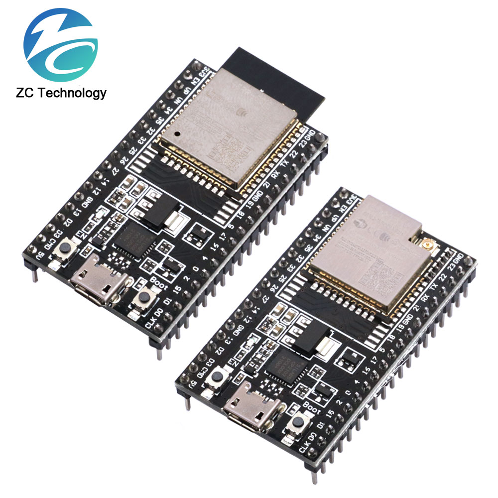 บอร์ดคอร์ ESP32-DevKitC บอร์ด  - Nodemcu 32S บทวิจารณ์และราคา