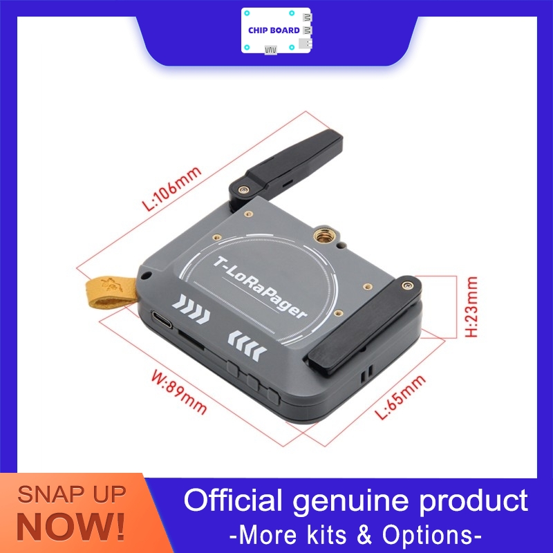 LILYGO T-LoRa Pager อุปกรณ์สื่ - Lolin S3 บทวิจารณ์และราคา