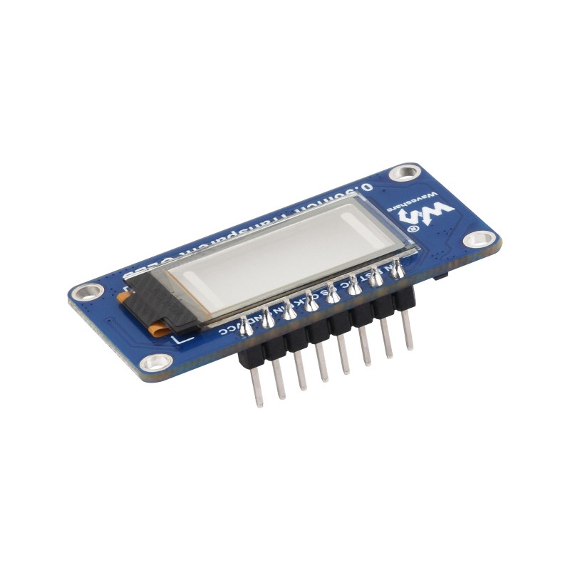 โมดูลจอแสดงผล OLED แบบโปร่งใส  - Waveshare Esp32 บทวิจารณ์และราคา