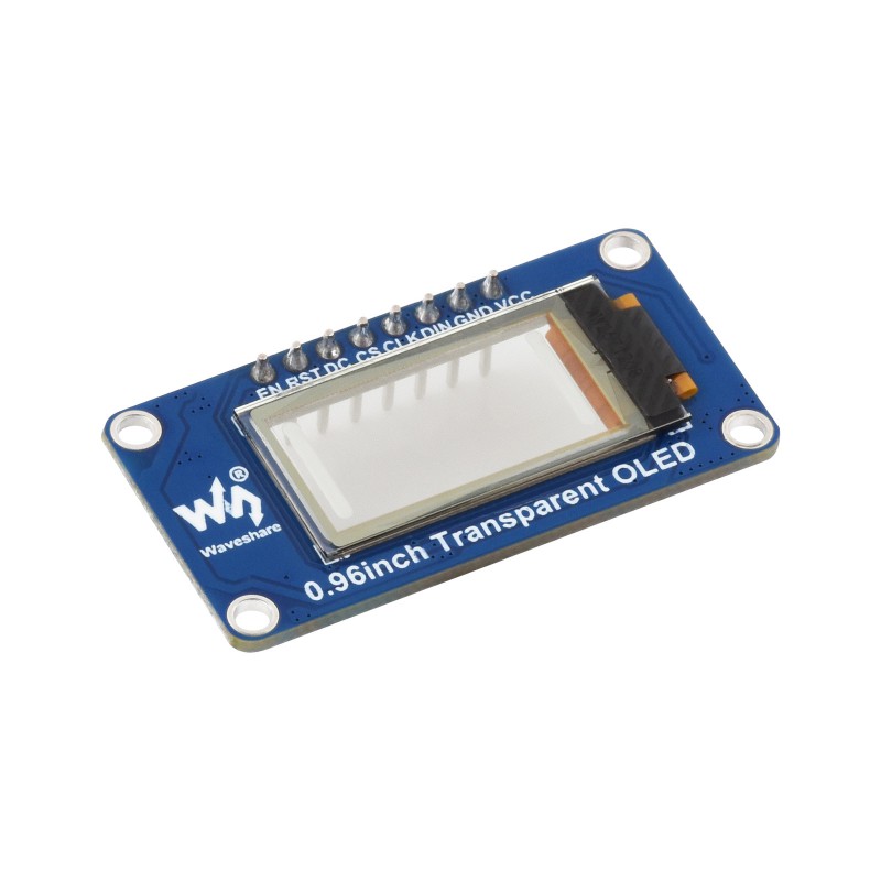 โมดูลจอแสดงผล OLED แบบโปร่งใส  - Waveshare Esp32 บทวิจารณ์และราคา