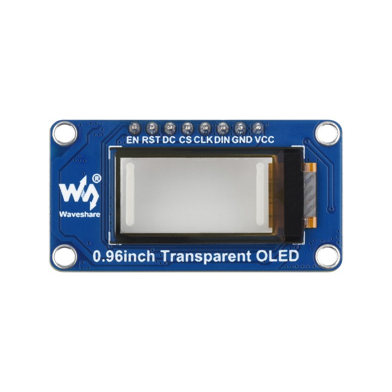 โมดูลจอแสดงผล OLED แบบโปร่งใส  - Waveshare Esp32 บทวิจารณ์และราคา