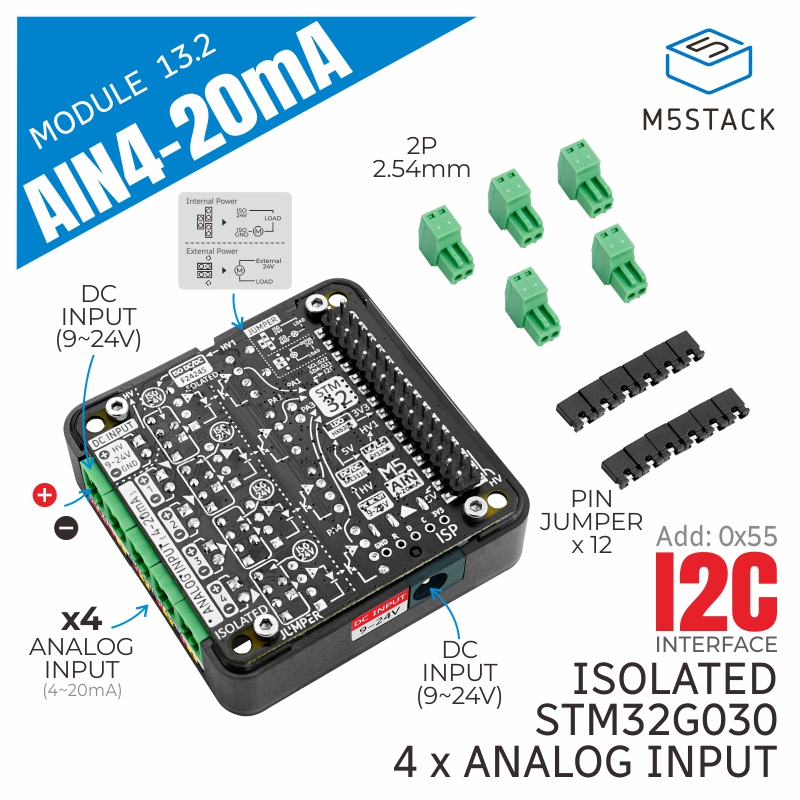 M5Stack 4-Channel Analog ถึง 1 - M5Stack บทวิจารณ์และราคา
